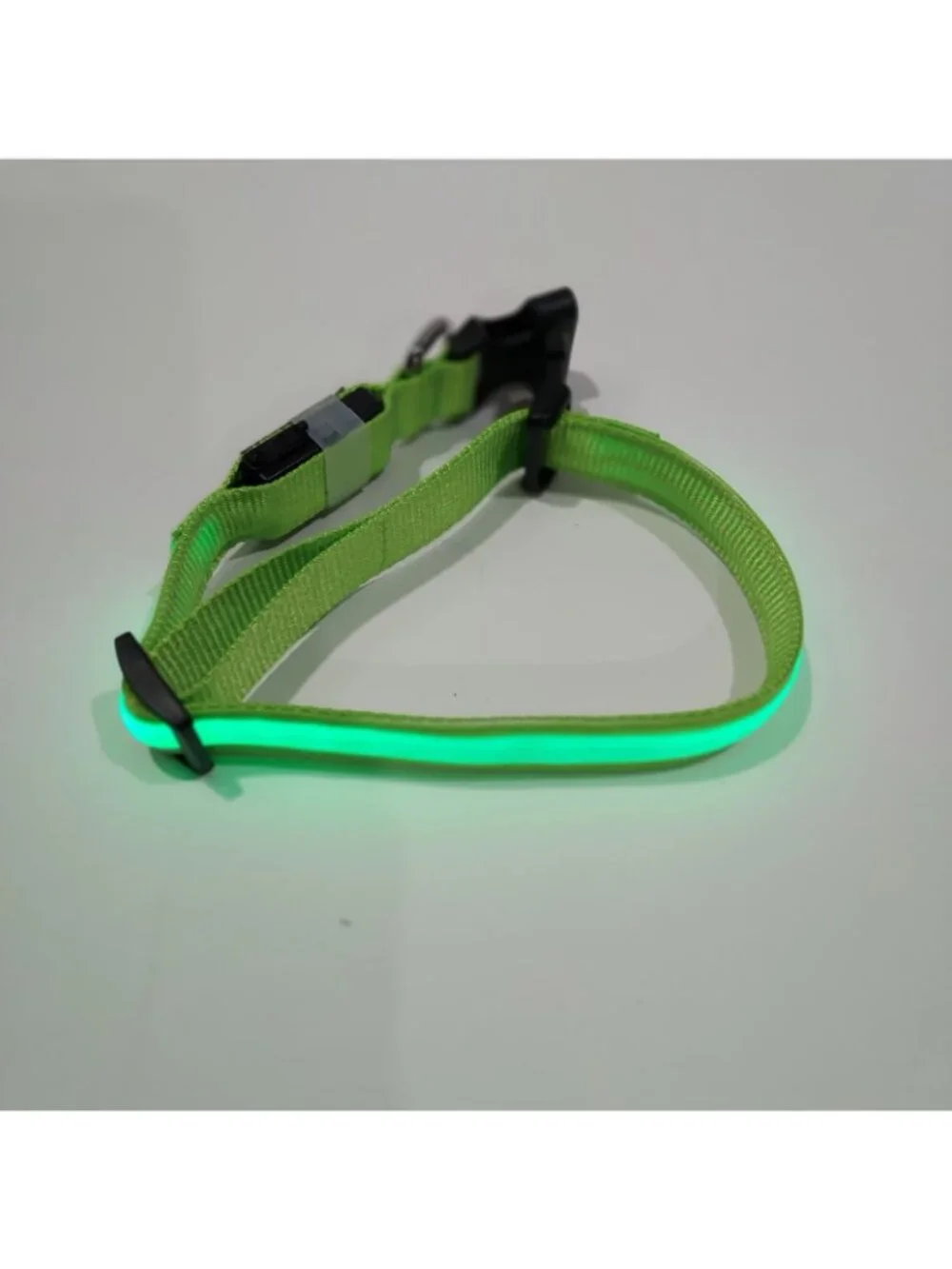 Dog Collar Large Mesbrill LED Adjustable Reflective Nylon Collar